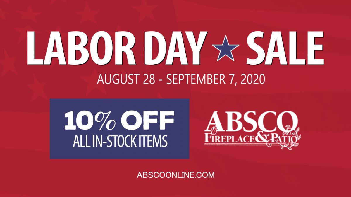 ABSCO - Labor Day Sale 2020 - 10% OFF EVERYTHING In-Stock