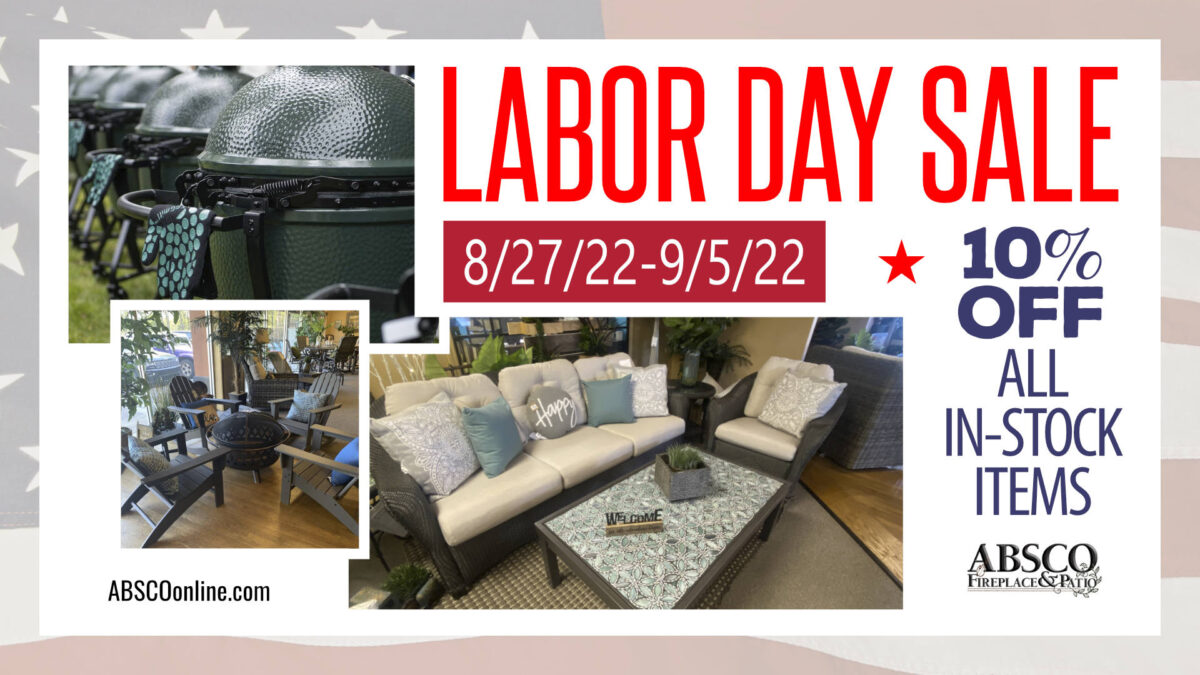 ABSCO - Labor Day Sale 2022 - 10% OFF EVERYTHING In-Stock