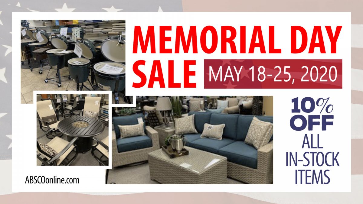 Memorial Day Sale at ABSCO